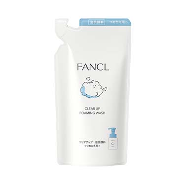 クリアアップ 泡洗顔料＜医薬部外品＞ ［つめかえ用］170mL×1袋（約100回分）/FANCL