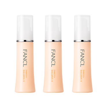 エンリッチプラス 乳液 II しっとり＜医薬部外品＞ 30mL×3本（約90日分）/FANCL
