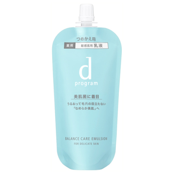 バランスケア エマルジョン MB / 詰替え / 88mL / さらっとなめらかな肌あたり / 無香料 / d プログラム