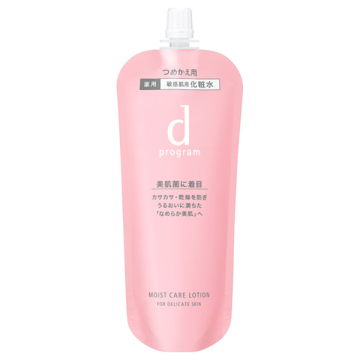 モイストケア ローション MB / 詰替え / 120mL / しっとりなめらかな使い心地 / 無香料 / d プログラム