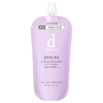 バイタルアクト エマルジョン MB / 詰替え / 88mL / しっとりコクのある肌あたり / 無香料 / d プログラム