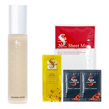 エッセンスローションGセット / 120ml+1枚+0.5ml×2包+15ml / スパトリートメント / Spa treatment