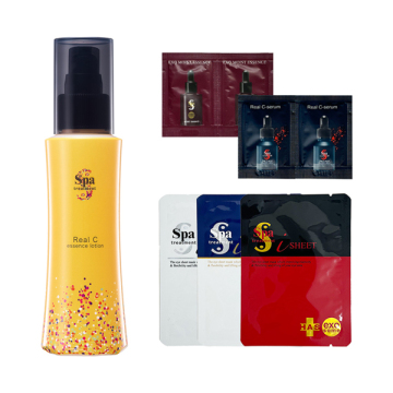リアルCーエッセンスローションセット / 100ml、1包、1包、1包、2包、2包 / スパトリートメント / Spa treatment