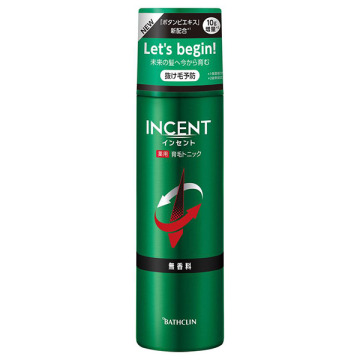 薬用育毛トニック / 190g / 無香料 / インセント