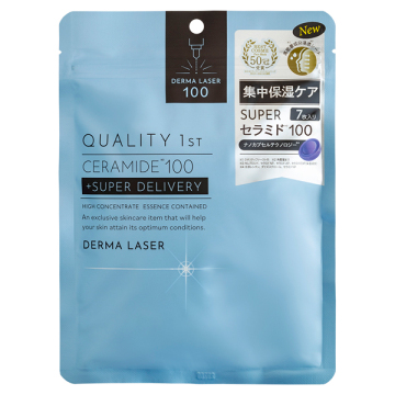 ダーマレーザー スーパーセラミド100 マスク / 7枚入り / クオリティファースト / QUALITY 1ST