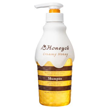 クリーミーハニー シャンプー / 本体 / 470ml / ほめられハニーの香り / ハニーチェ / Honeyce'