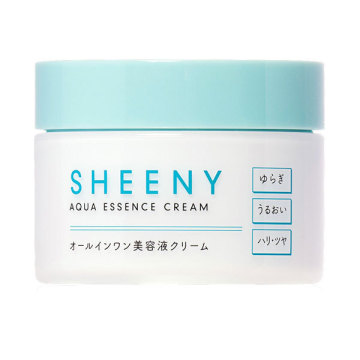 シーニー アクアエッセンスクリーム / 本体 / 50g / みずみずしくシルクのようなふわっと軽いテクスチャー / 無香料 / SHEENY