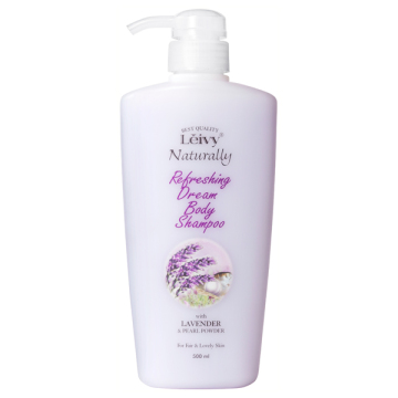 ボディシャンプーラベンダー&パール / 500mL / スウィートラベンダーバニラの香り / レイヴィー / Leivy