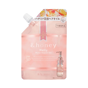 Melty モイストリペア ヘアオイル3.0 / 詰替え / 75ml / シャワーローズハニーの香り / &honey（アンドハニー）