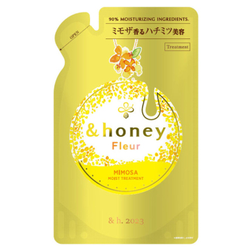 &honey Fleur ヘアトリートメント2.0 / 詰替え / 350g / うるふわ / ミモザハニーの香り / &honey（アンドハニー）