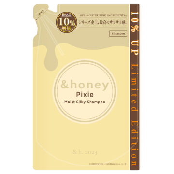 ピクシー モイストシルキー シャンプー1.0 / 詰替え / 385ml / &honey（アンドハニー）