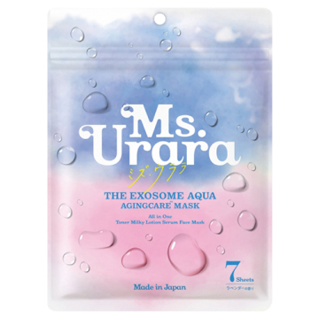 THE EXOSOME AQUA AGINGCARE MASK / 7枚入り / ラベンダーの香り / Ms.Urara