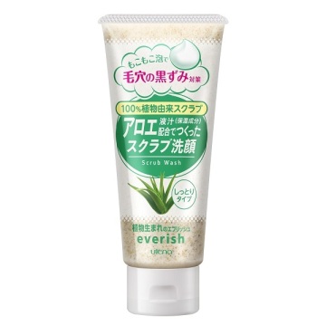 エブリッシュ アロエスクラブ洗顔 / 135g / エブリッシュ / everish