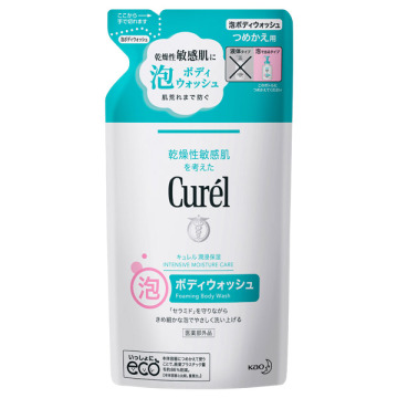 潤浸保湿 泡ボディウォッシュ / つめかえ用 / 380ml / キュレル / curel