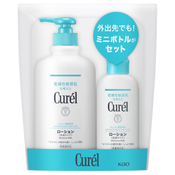 ローション セット / 本体 / 410mL、110mL / キュレル / curel