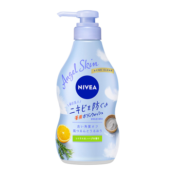 エンジェルスキン ボディウォッシュ アクネクリア / ポンプ / 470ml / シトラス&ハーブの香り / ニベア / NIVEA