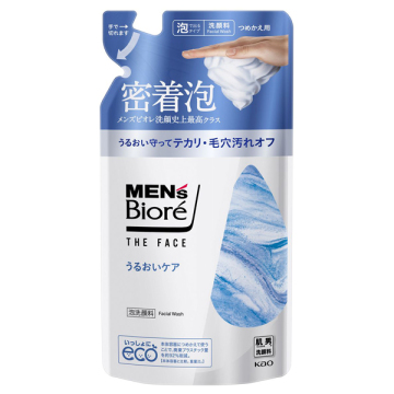 ザフェイス うるおいケア / つめかえ用 / 170ml / 心地よいムスクの香り / メンズビオレ / MEN's Biore