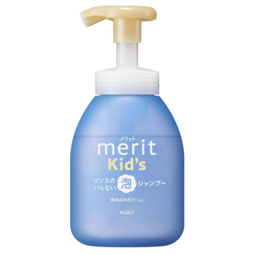メリットキッズ リンスのいらない泡シャンプー / ポンプ / 330ml / ナチュラルフローラルのやさしい香り / メリット / merit