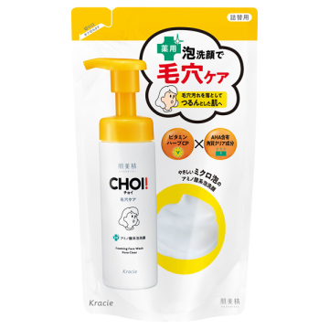 CHOI薬用泡洗顔 肌・毛穴ケア / 詰替え / 140ml / アロマティックシトラスの香り / 肌美精