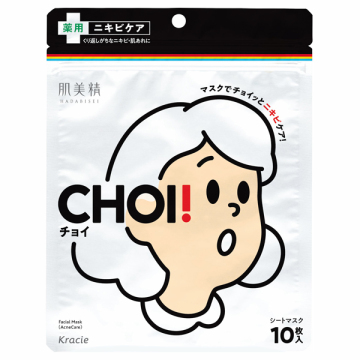 CHOIマスク 薬用ニキビケア / 10枚 / 肌美精