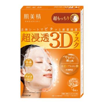 超浸透3Dマスク(超もっちり) / 4枚 / 肌美精