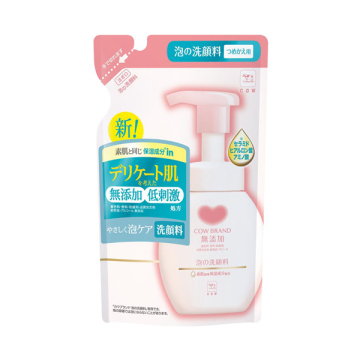 泡の洗顔料 / 詰替用 / 140ml / カウブランド無添加 / COW BRAND MUTENKA