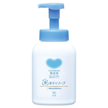 泡のボディソープ / 本体(ポンプ付) / 500ml / カウブランド無添加 / COW BRAND MUTENKA