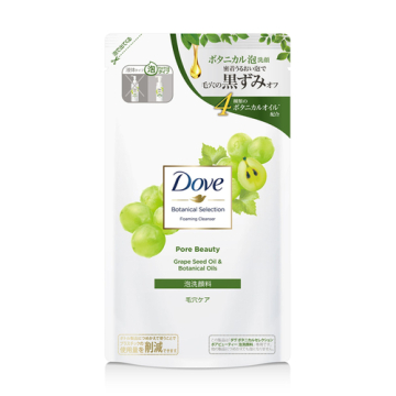 ボタニカルセレクション ポアビューティ― 泡洗顔料 / 詰替え / ダヴ