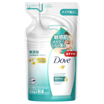 センシティブマイルド ミルククレンジング / 詰替え / 180ml / ダヴ