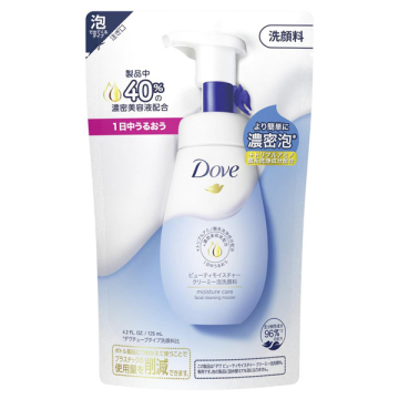 ビューティモイスチャー クリーミー泡洗顔料 / 詰替え / 125ml / ダヴ