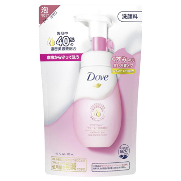 クリアリニュー  クリーミー泡洗顔料 / 詰替え / 125ml / ダヴ