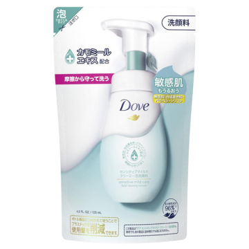 センシティブマイルド クリーミー泡洗顔料 / 詰替え / 125ml / ダヴ