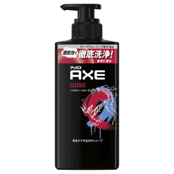 フレグランス ボディソープ エッセンス / 本体 / 370g / パウダリーフローラルの香り / AXE(アックス)