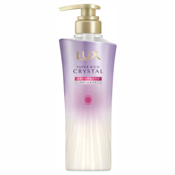 スーパーリッチクリスタル カラーケア&リペア トリートメント / 本体 / 450g / 甘酸っぱいアップル&シトラスの香り / ラックス / LUX
