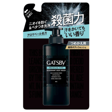 プレミアムタイプデオドラントボディウォッシュ / 詰替え / 320ml / ギャツビー / GATSBY