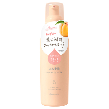 あんず油 髪の浸透エッセンスミルク / 140g / 心はなやぐあんずの香り / 柳屋あんず油 / Yanagiya Anzuyu