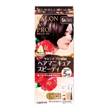 ヘアマニキュア・スピーディ(白髪用) / 本体 / 【5A】アッシュブラウン / ヘアマニキュア100g・リムーバー10mL・プロテクトクリーム2g / サロン ド プロ