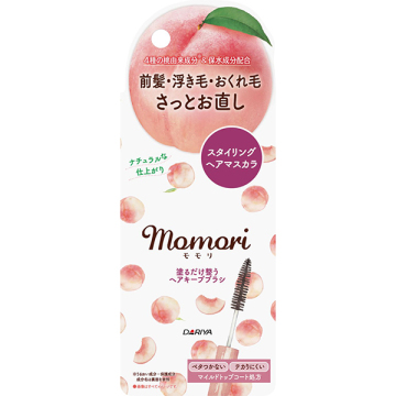 塗るだけ整うヘアキープブラシ / 10ml / 甘くやさしい桃が香るフルーティフルールの香り / モモリ
