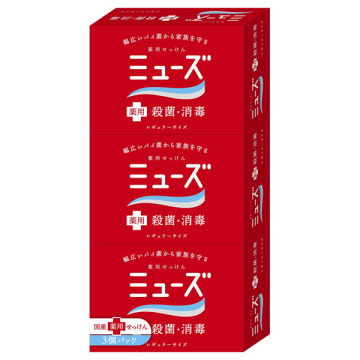 薬用石鹸 ミューズ(固形) / 3個 / ミューズ