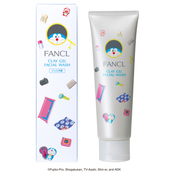 泥ジェル洗顔 ドラえもん限定デザインボトル / 本体 / 120g / ファンケル / FANCL