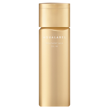 トリートメントミルク(オイルイン)しっとり / 本体 / 130mL / 気持ちに寄り添い、優しく香るローズアクア / アクアレーベル / AQUALABEL