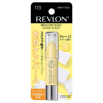キス シュガー スクラブ / 本体 / 113 スウィート ユズ / 2.6g / スウィート ユズの香り / レブロン / REVLON