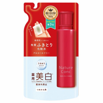 ネイチャーコンク 薬用クリアローション 【医薬部外品】 / 詰め替え用 / 180mL / ナリスアップ