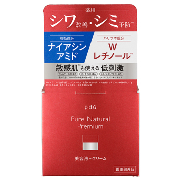 ピュア ナチュラル プレミアム リフティング クリームエッセンス / 60g / pdc