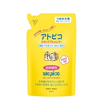 スキンケアシャンプー / シャンプー詰替え / 350mL / 無香料 / アトピコ