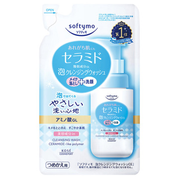 泡CLウォッシュセラミド / 詰替え / 180ml / ソフティモ