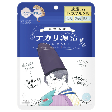 毛穴小町 テカリ源治 マスク / 7枚 / クリアターン / CLEAR TURN