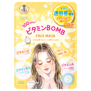 ビタミンBOMBマスク / 7枚 / クリアターン / CLEAR TURN