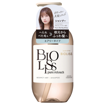 ピュアレタッチ ぺたふぅわ シャンプー / 本体 / 480ml / SS ビオリス