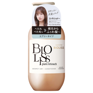 ピュアレタッチ ぺたふぅわ ヘアコンディショナー / 本体 / 480ml / SS ビオリス